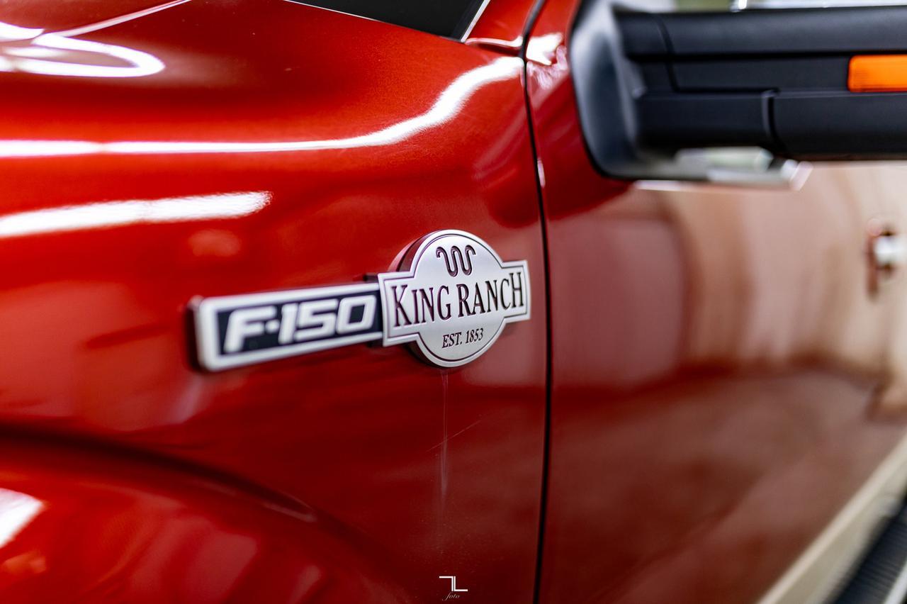 2014 Ford F-150 4x4 Super Crew King Ranch Leather Roof Nav Red Deer AB