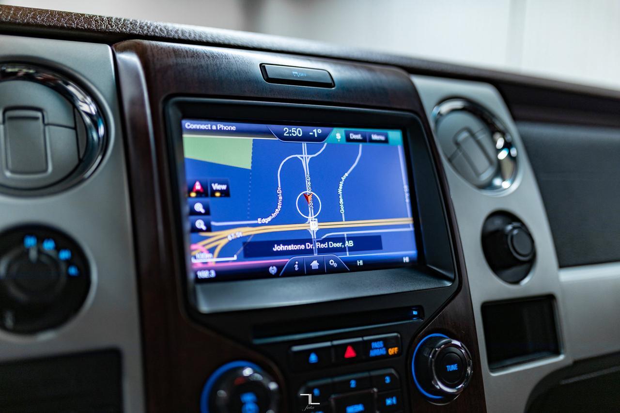 2014 Ford F-150 4x4 Super Crew King Ranch Leather Roof Nav Red Deer AB