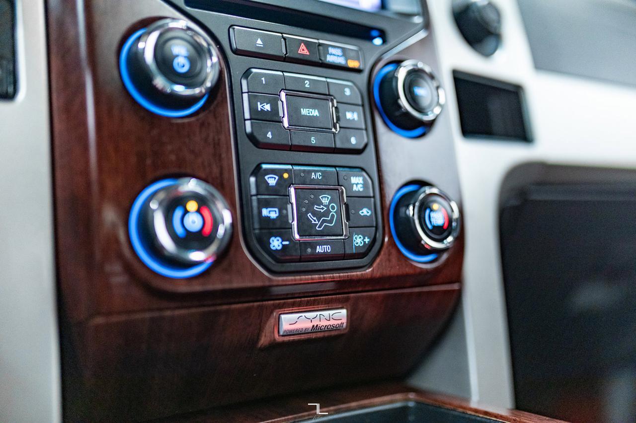 2014 Ford F-150 4x4 Super Crew King Ranch Leather Roof Nav Red Deer AB