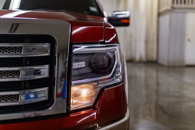 2014 Ford F-150 4x4 Super Crew King Ranch Leather Roof Nav Red Deer AB