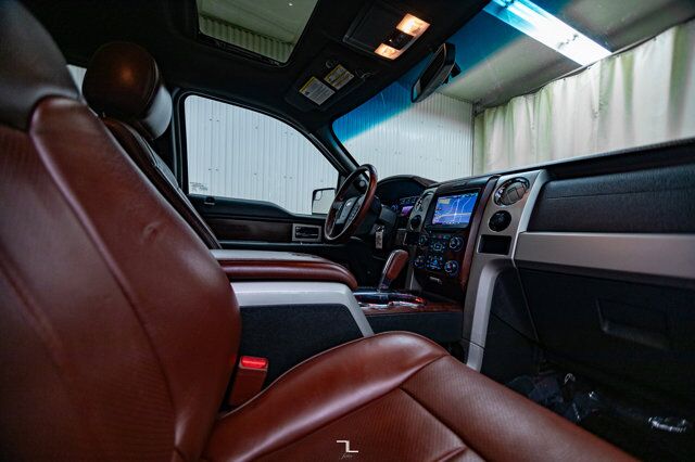 2014 Ford F-150 4x4 Super Crew King Ranch Leather Roof Nav Red Deer AB