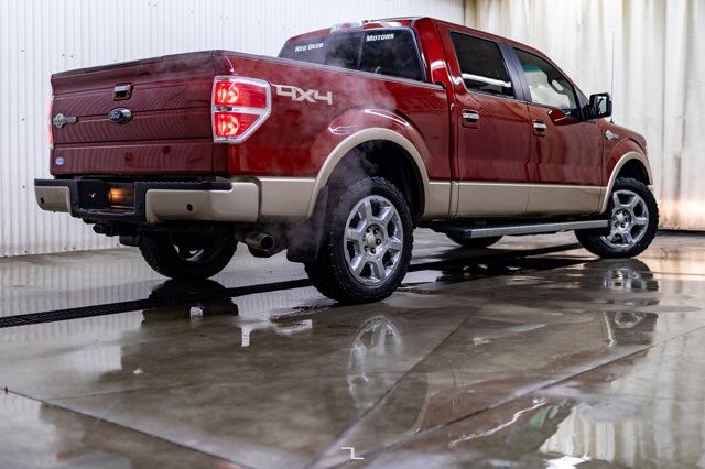 2014 Ford F-150 4x4 Super Crew King Ranch Leather Roof Nav Red Deer AB