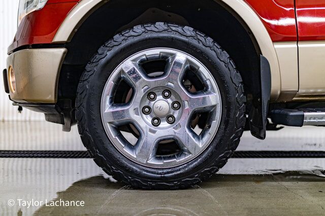 2014 Ford F-150 4x4 Super Crew King Ranch Leather Roof Nav Red Deer AB