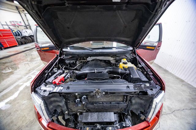 2014 Ford F-150 4x4 Super Crew King Ranch Leather Roof Nav Red Deer AB