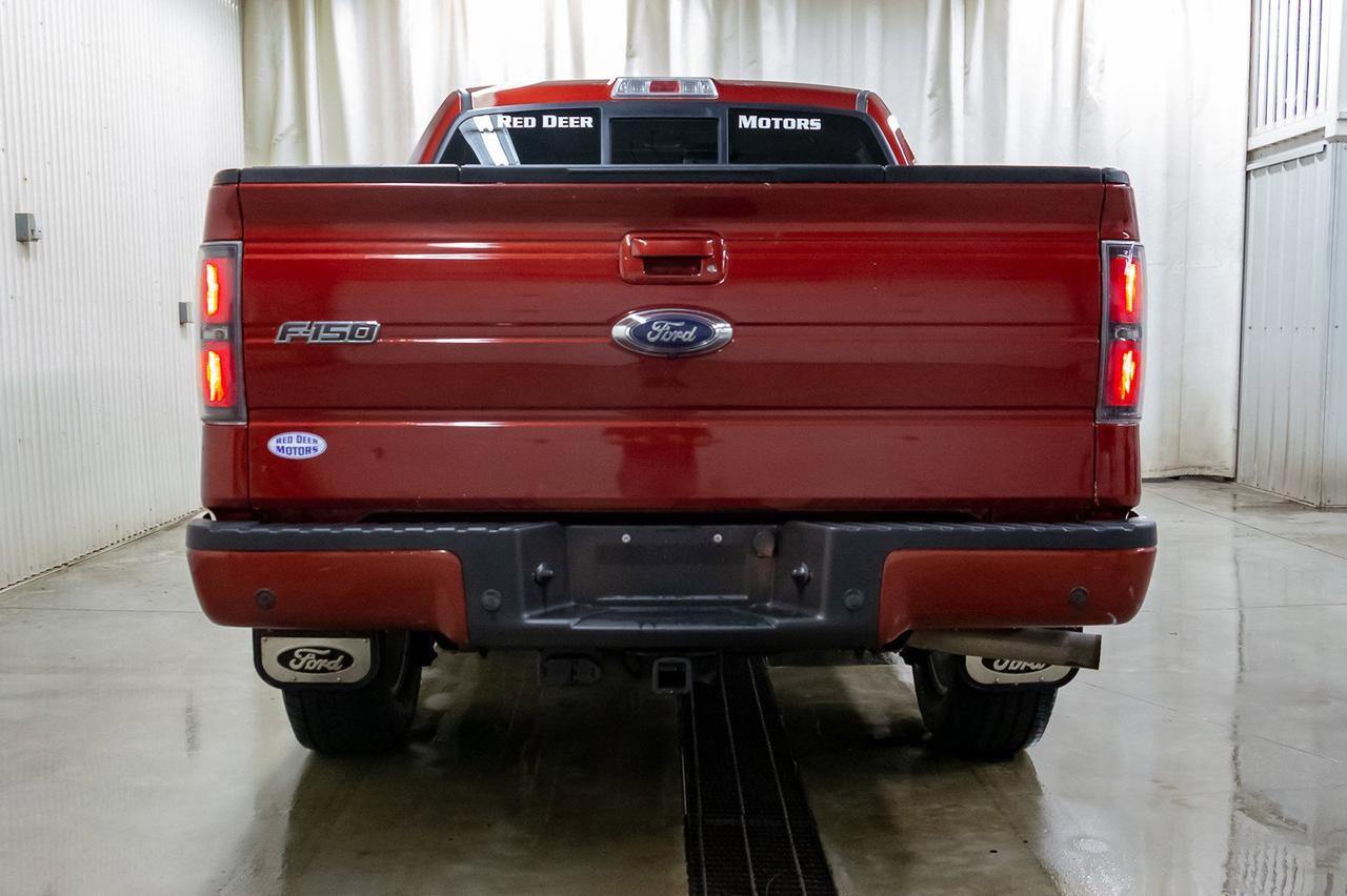 2014 Ford F-150 4x4 Super Crew Lariat FX4 Leather Roof Nav Red Deer AB