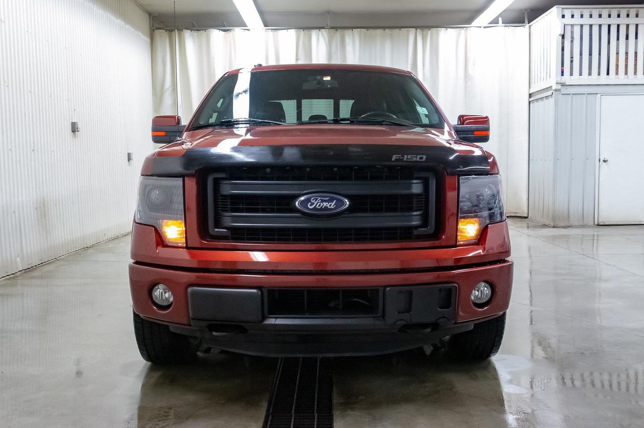 2014 Ford F-150 4x4 Super Crew Lariat FX4 Leather Roof Nav Red Deer AB