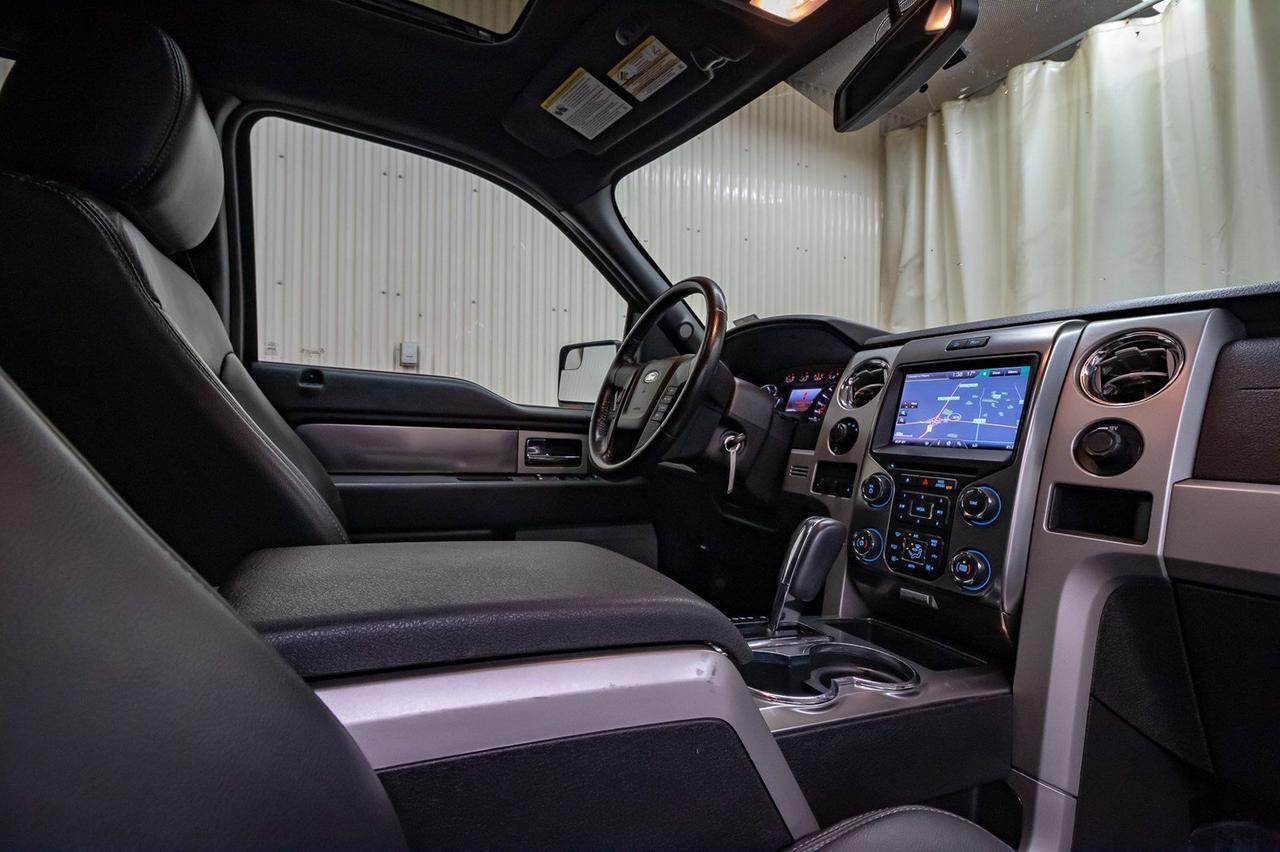 2014 Ford F-150 4x4 Super Crew Lariat FX4 Leather Roof Nav Red Deer AB