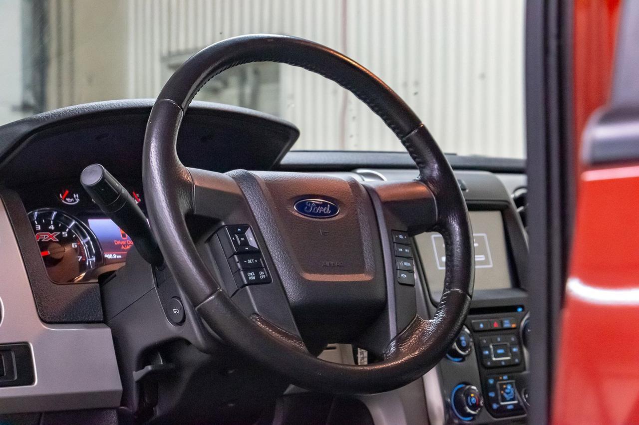 2014 Ford F-150 4x4 Super Crew Lariat FX4 Leather Roof Nav Red Deer AB