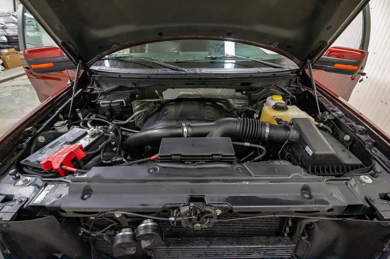 2014 Ford F-150 4x4 Super Crew Lariat FX4 Leather Roof Nav Red Deer AB