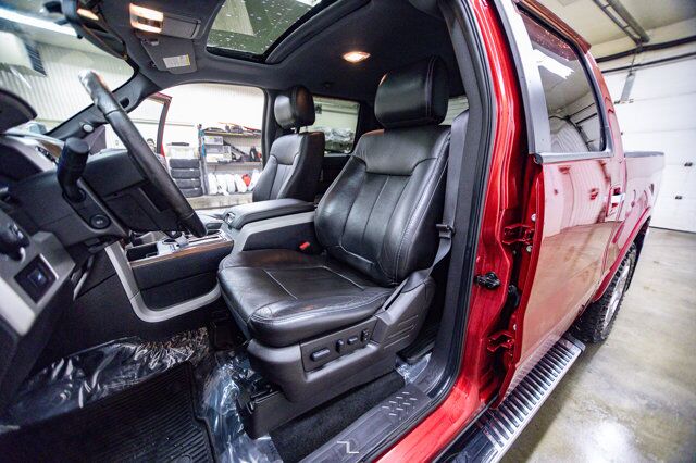2014 Ford F-150 4x4 Super Crew Lariat Leather Roof Nav Red Deer AB