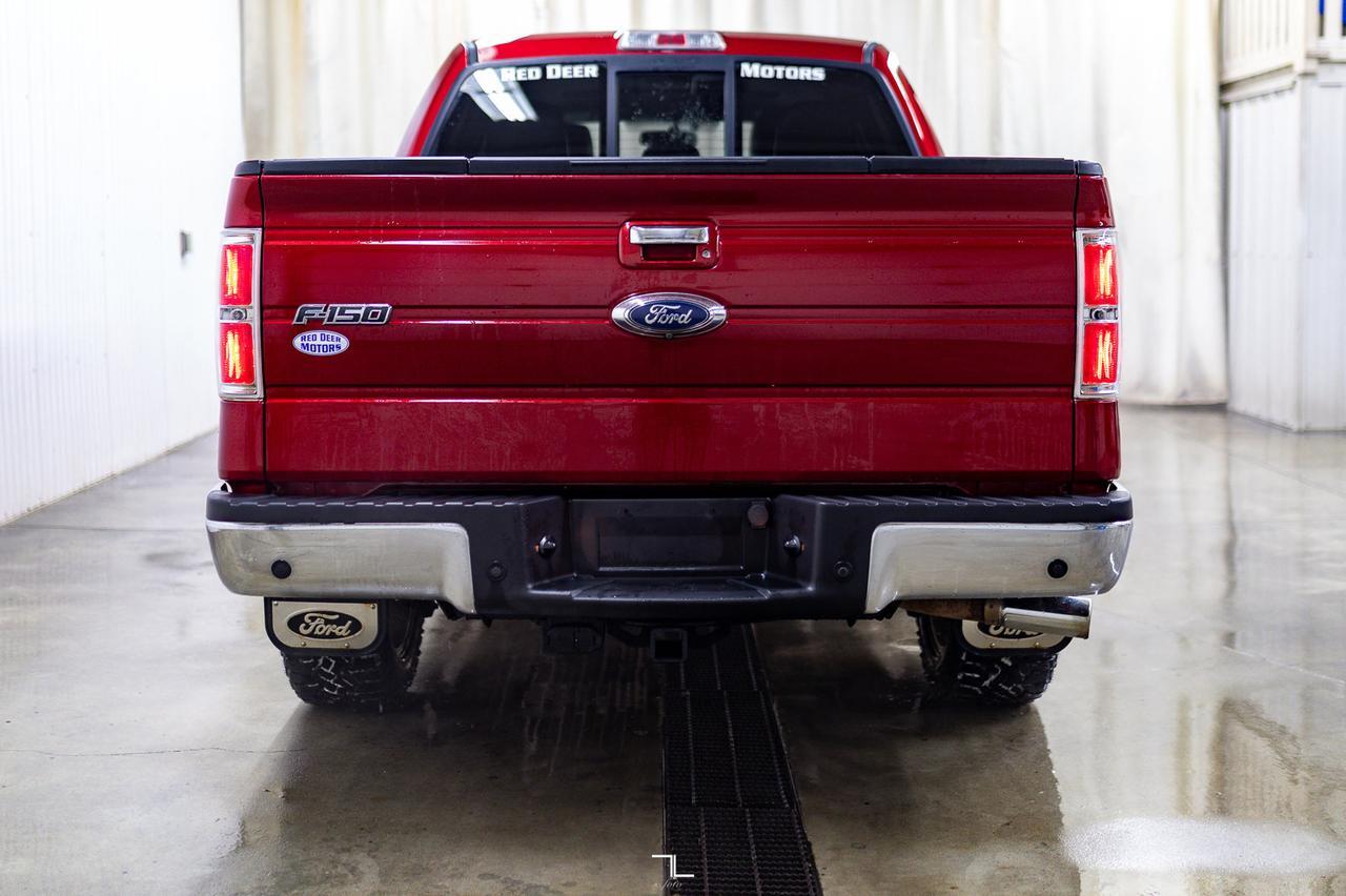 2014 Ford F-150 4x4 Super Crew Lariat Leather Roof Nav Red Deer AB