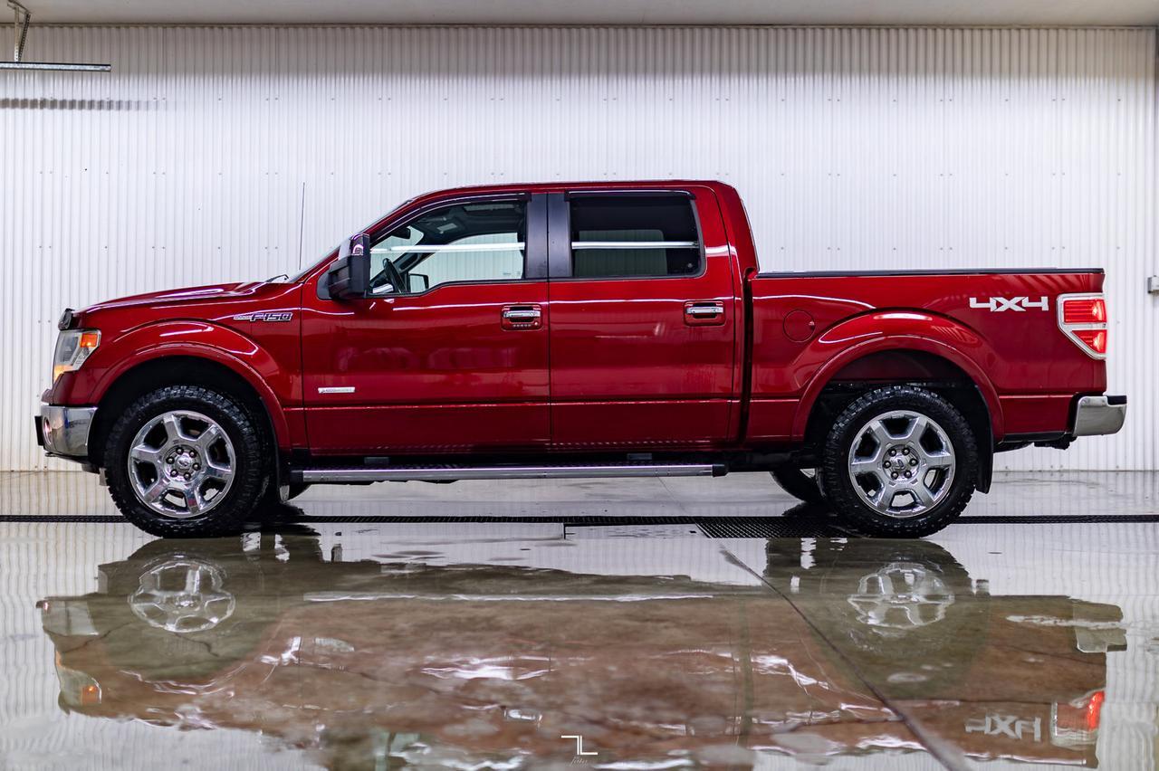 2014 Ford F-150 4x4 Super Crew Lariat Leather Roof Nav Red Deer AB