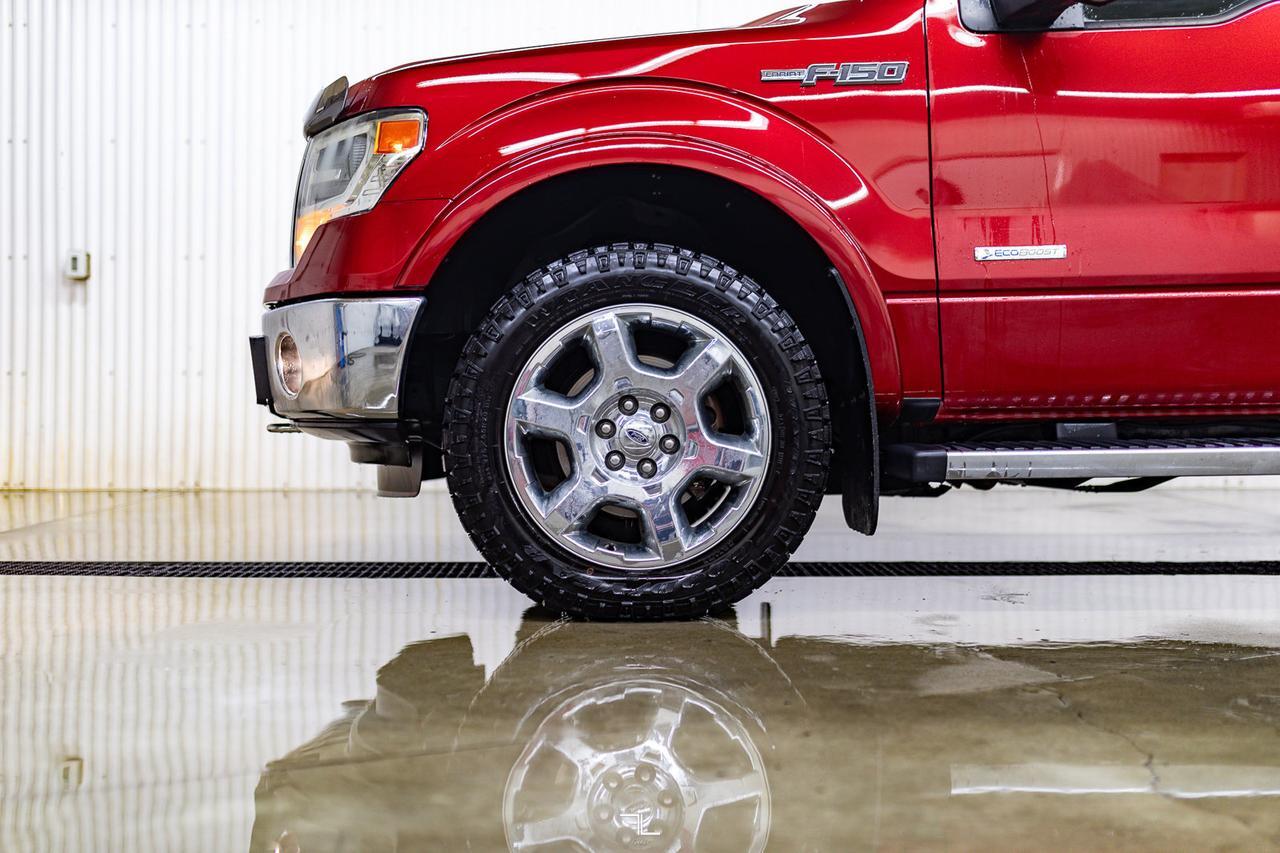 2014 Ford F-150 4x4 Super Crew Lariat Leather Roof Nav Red Deer AB