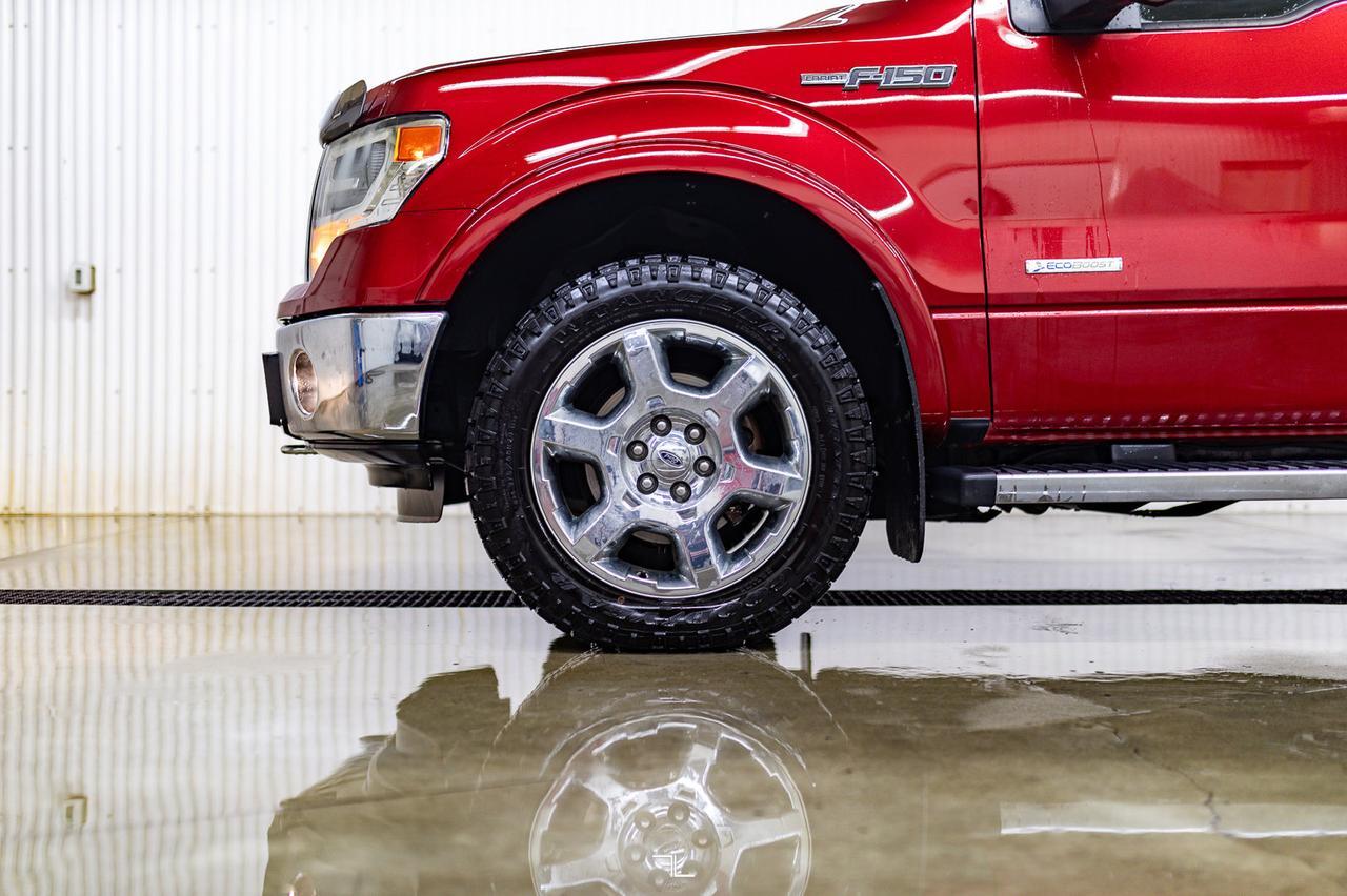 2014 Ford F-150 4x4 Super Crew Lariat Leather Roof Nav Red Deer AB