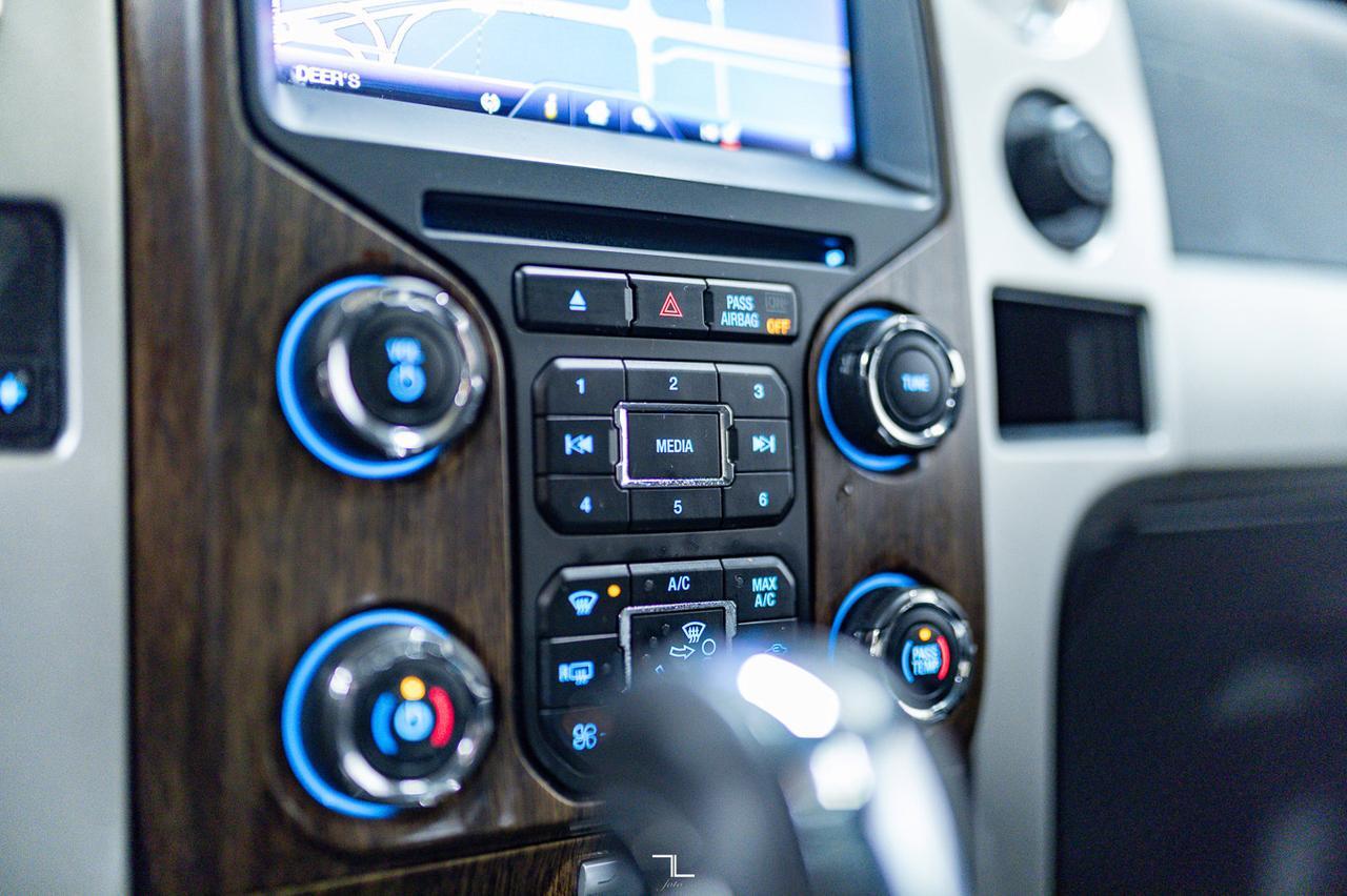 2014 Ford F-150 4x4 Super Crew Lariat Leather Roof Nav Red Deer AB