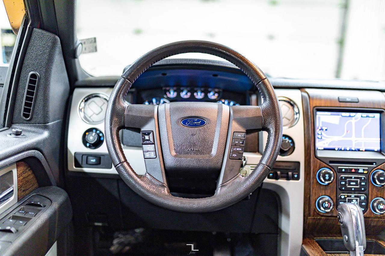 2014 Ford F-150 4x4 Super Crew Lariat Leather Roof Nav Red Deer AB