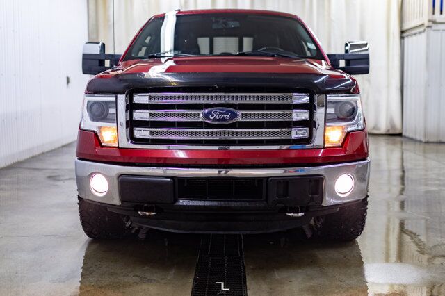 2014 Ford F-150 4x4 Super Crew Lariat Leather Roof Nav Red Deer AB