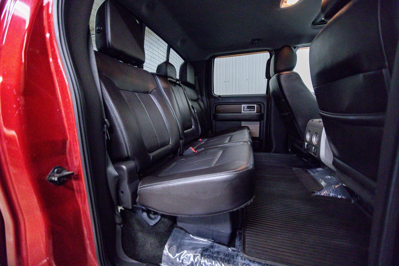 2014 Ford F-150 4x4 Super Crew Lariat Leather Roof Nav Red Deer AB