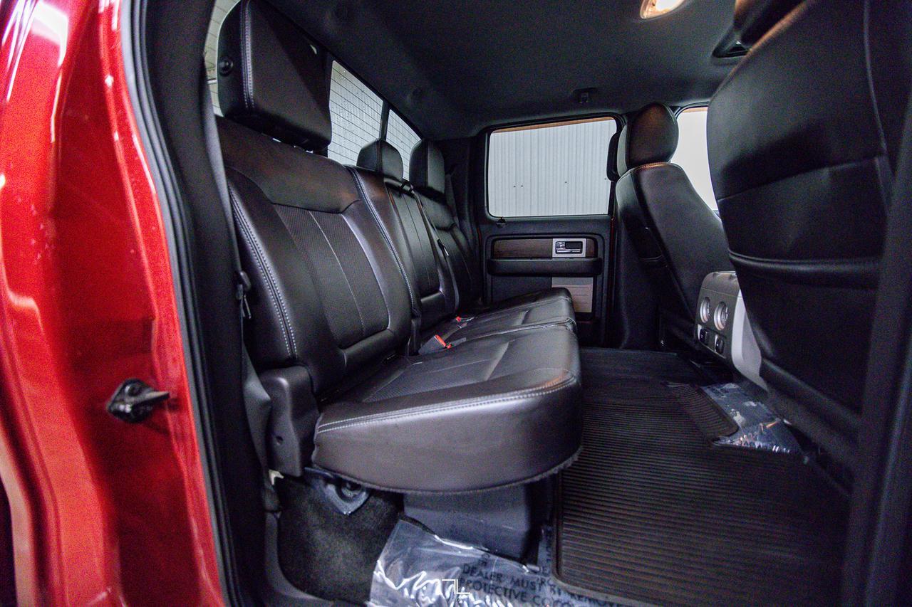 2014 Ford F-150 4x4 Super Crew Lariat Leather Roof Nav Red Deer AB