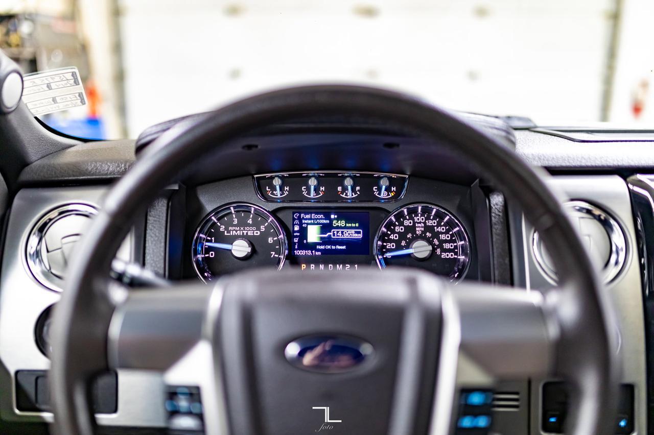 2014 Ford F-150 4x4 Super Crew Limited Leather Roof Nav Red Deer AB