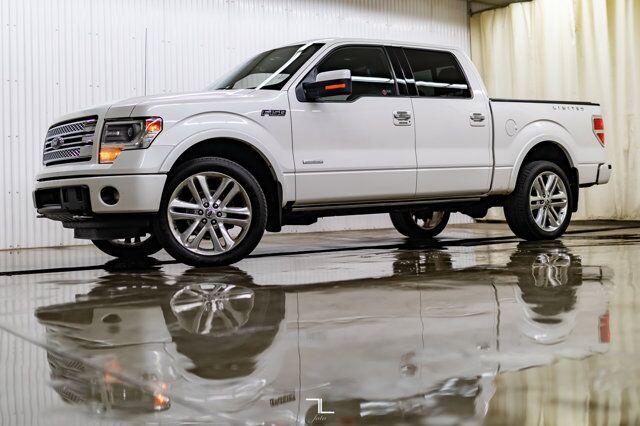 2014 Ford F-150 4x4 Super Crew Limited Leather Roof Nav Red Deer AB