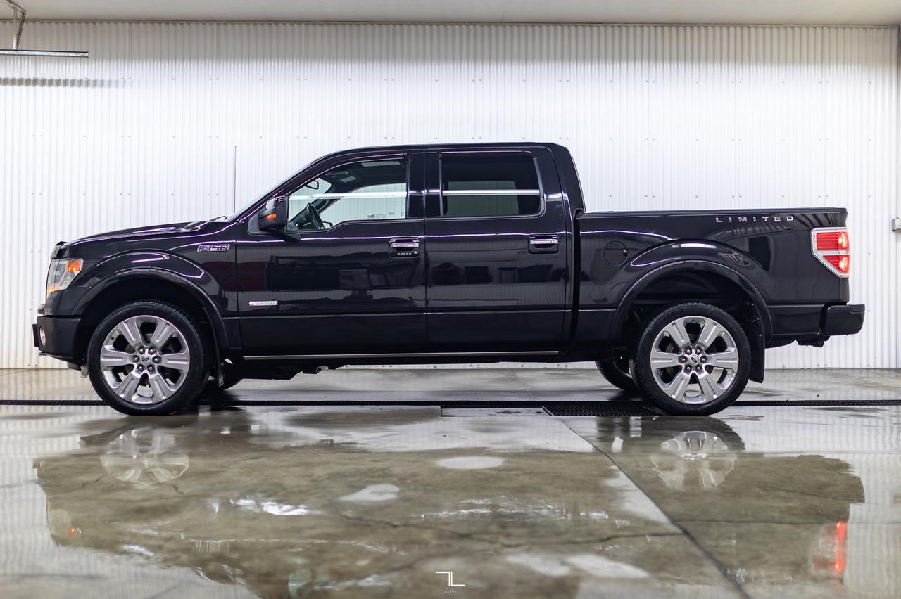 2014 Ford F-150 4x4 Super Crew Limited Leather Roof Nav Red Deer AB