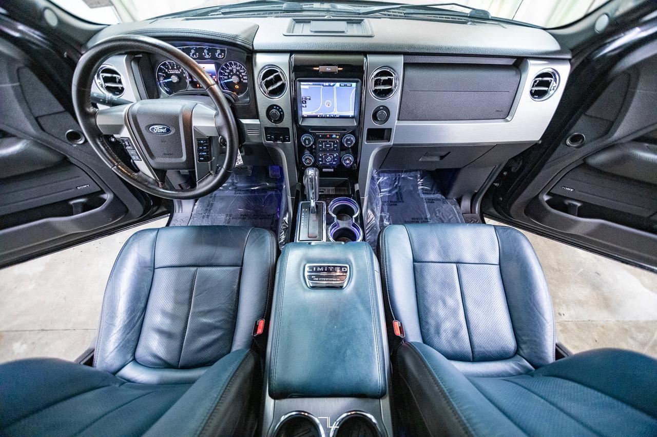 2014 Ford F-150 4x4 Super Crew Limited Leather Roof Nav Red Deer AB