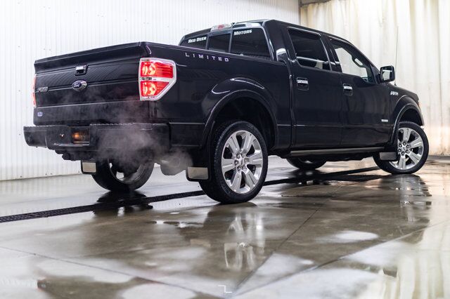 2014 Ford F-150 4x4 Super Crew Limited Leather Roof Nav Red Deer AB