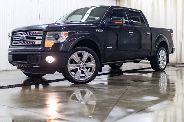 2014 Ford F-150 4x4 Super Crew Limited Leather Roof Nav Red Deer AB