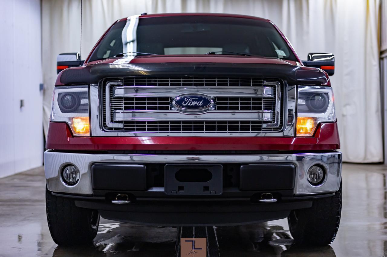 2014 Ford F-150 4x4 Super Crew XLT XTR Longbox Leather Roof BCam Red Deer AB