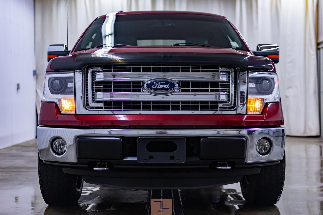2014 Ford F-150 4x4 Super Crew XLT XTR Longbox Leather Roof BCam Red Deer AB
