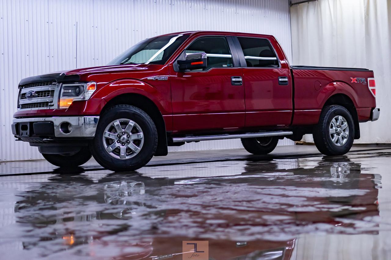 2014 Ford F-150 4x4 Super Crew XLT XTR Longbox Leather Roof BCam Red Deer AB