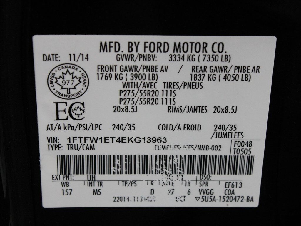 2014 Ford F-150 4x4 SuperCrew XLT Fond du Lac WI