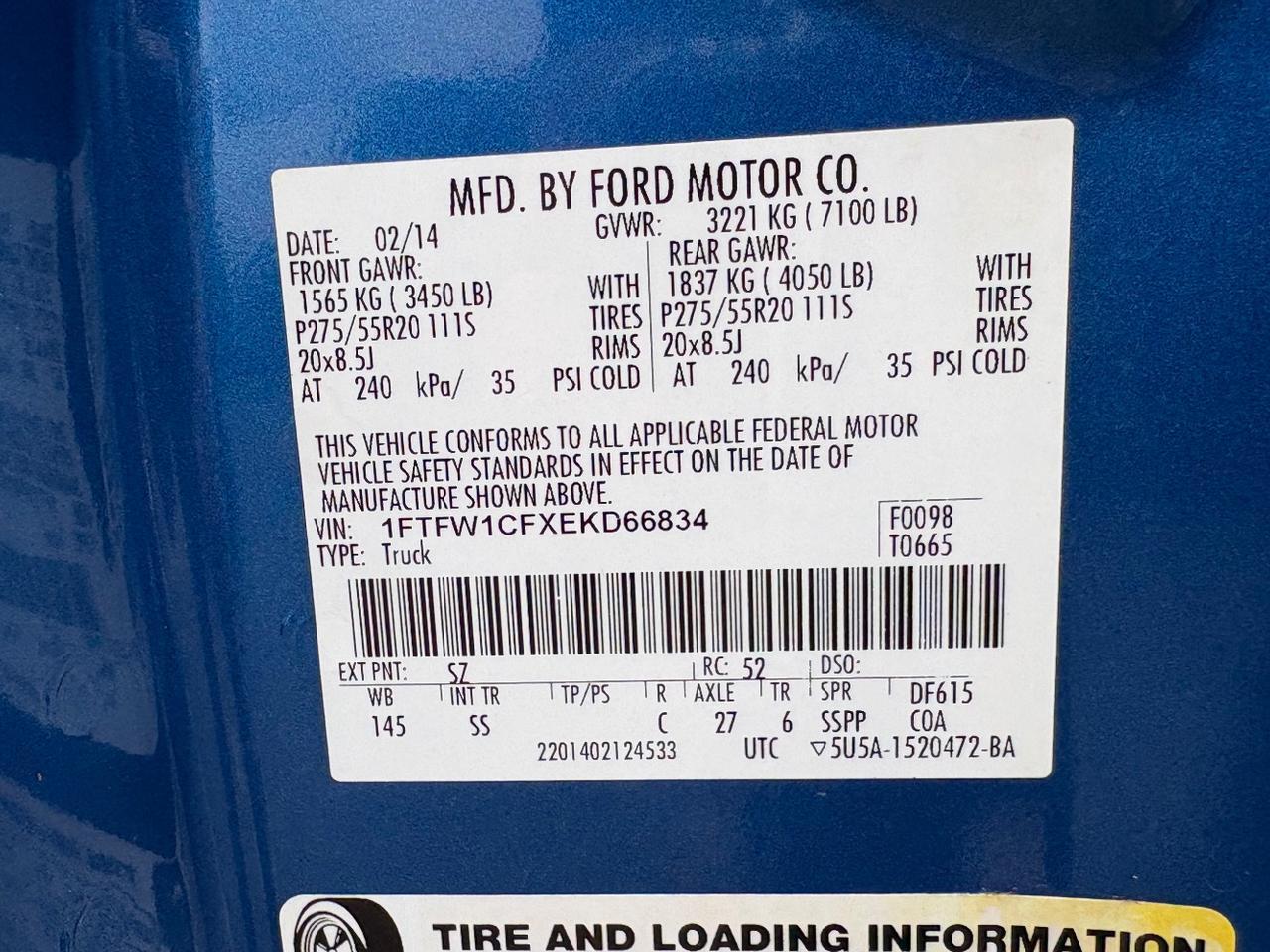 2014 Ford F-150 FX2 SuperCrew 5.5-ft Austin TX