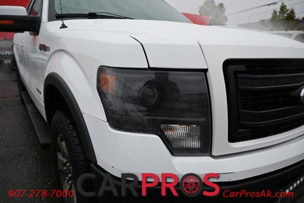 2014 Ford F-150 FX4 - 3.5L V6 - Automatic - Front Leather Heated/Cooled Seats - Remote Start - FX Luxury Package - Rear View Camera - Fog Lights - Front Light Bar - Tonneau Cover - Tow Package Anchorage AK