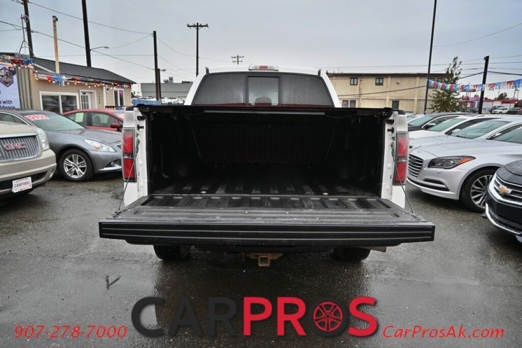 2014 Ford F-150 FX4 - 3.5L V6 - Automatic - Front Leather Heated/Cooled Seats - Remote Start - FX Luxury Package - Rear View Camera - Fog Lights - Front Light Bar - Tonneau Cover - Tow Package Anchorage AK