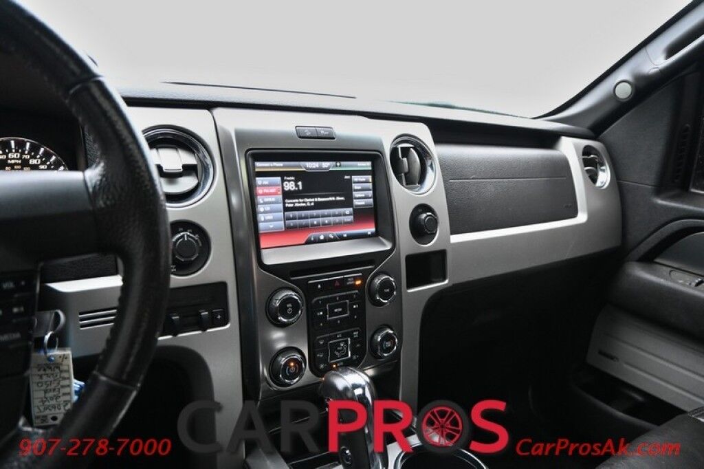 2014 Ford F-150 FX4 - 4X4 - 3.5L V6 - Crew Cab - Remote Start - Luxury Pkg - Power & Leather Heated/Cooled Seats - Bluetooth - Sunroof - Backup Camera - NAV - Front Light Bar - Tonneau Cover - Tow Package Anchorage AK
