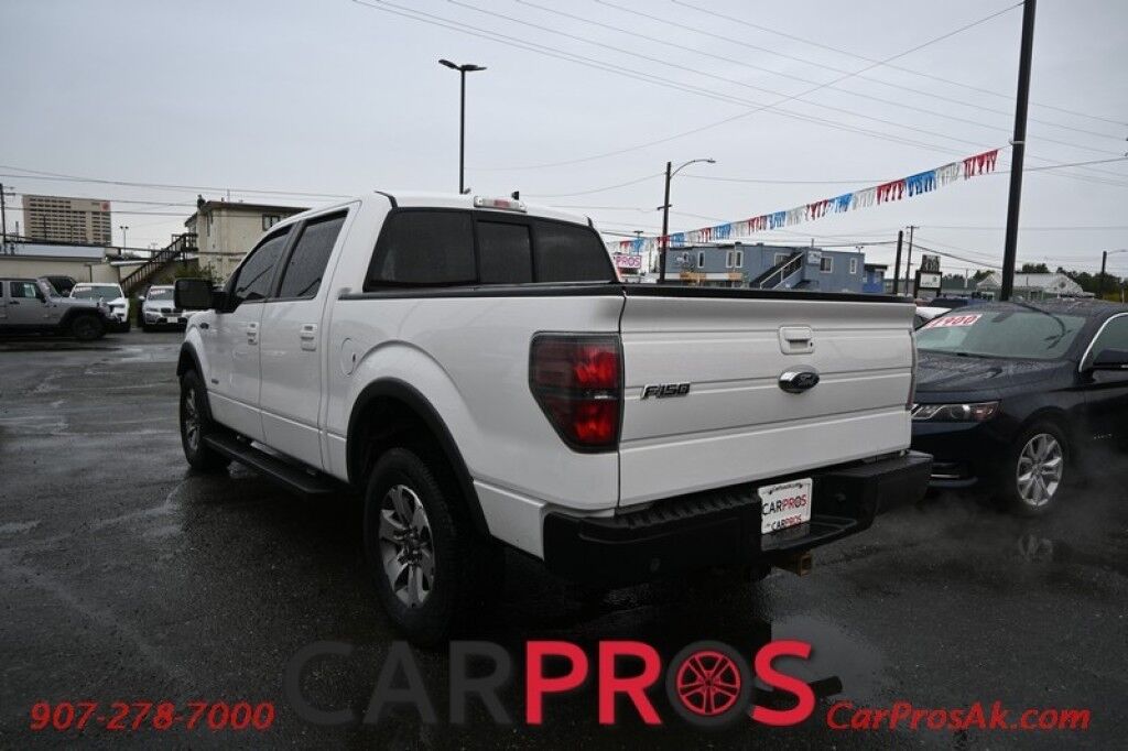 2014 Ford F-150 FX4 - 4X4 - 3.5L V6 - Crew Cab - Remote Start - Luxury Pkg - Power & Leather Heated/Cooled Seats - Bluetooth - Sunroof - Backup Camera - NAV - Front Light Bar - Tonneau Cover - Tow Package Anchorage AK