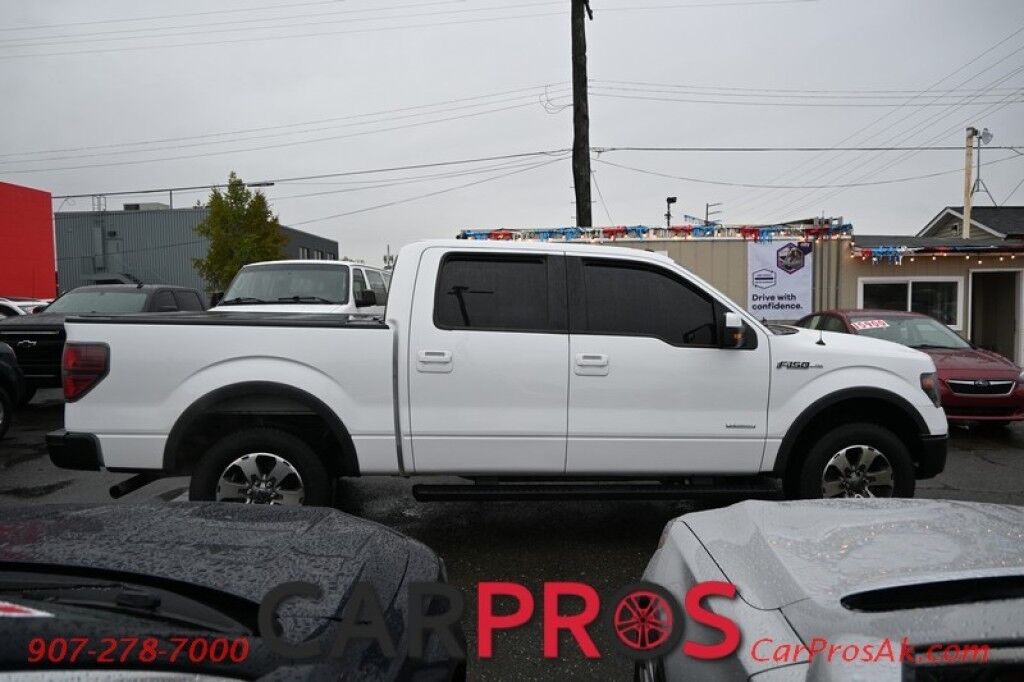 2014 Ford F-150 FX4 - 4X4 - 3.5L V6 - Crew Cab - Remote Start - Luxury Pkg - Power & Leather Heated/Cooled Seats - Bluetooth - Sunroof - Backup Camera - NAV - Front Light Bar - Tonneau Cover - Tow Package Anchorage AK