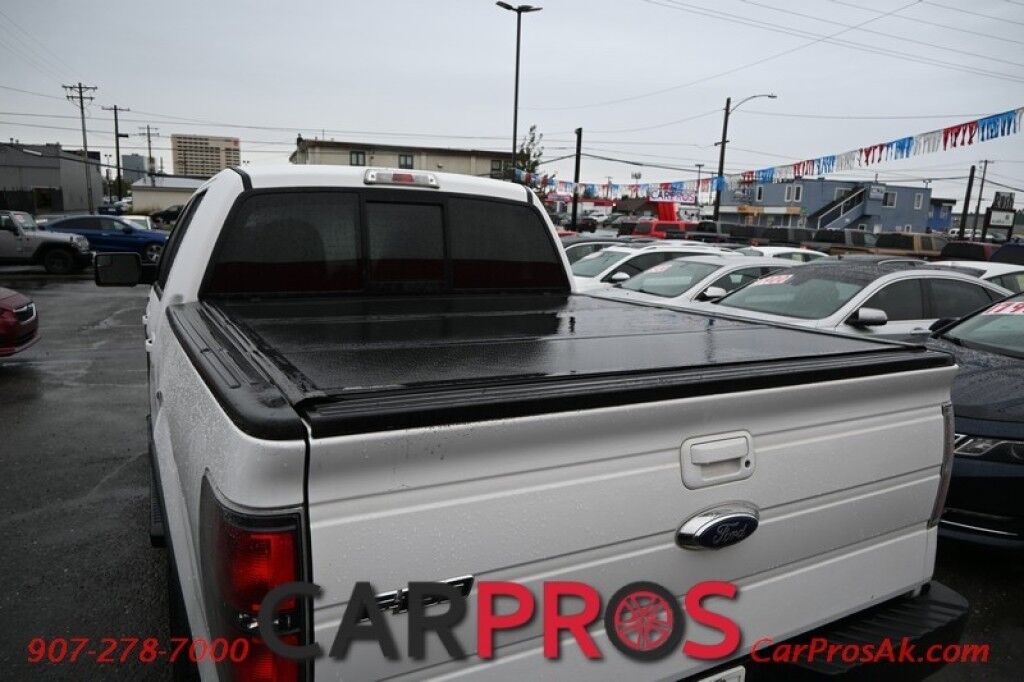2014 Ford F-150 FX4 - 4X4 - 3.5L V6 - Crew Cab - Remote Start - Luxury Pkg - Power & Leather Heated/Cooled Seats - Bluetooth - Sunroof - Backup Camera - NAV - Front Light Bar - Tonneau Cover - Tow Package Anchorage AK
