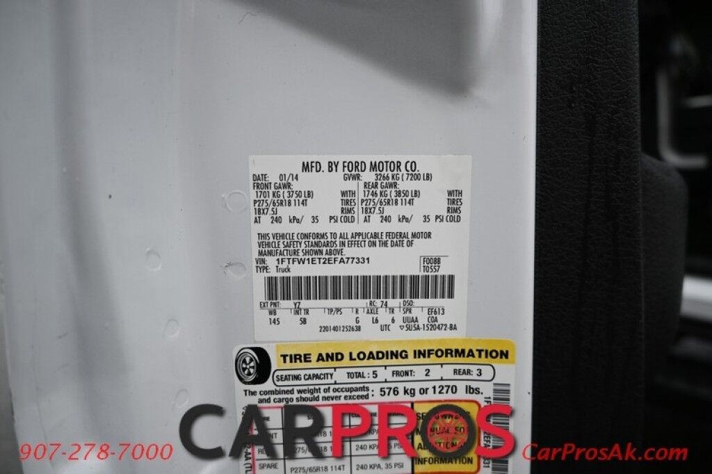 2014 Ford F-150 FX4 Anchorage AK