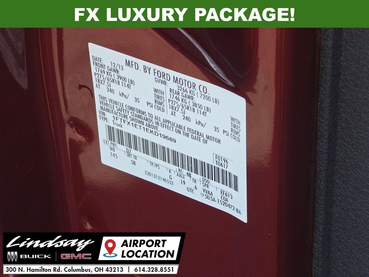2014 Ford F-150 FX4 Columbus OH
