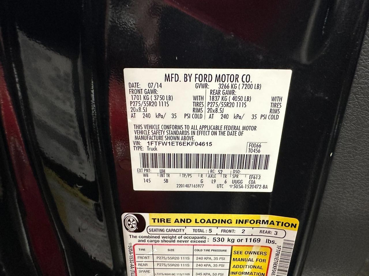 2014 Ford F-150 FX4 Houston TX