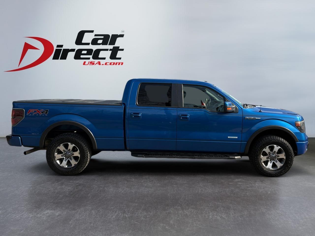 2014 Ford F-150 FX4, RUNNING BOARDS, TOW PACKAGE, SUNROOF, HEATED & COOLING SEATS, NAVIGATION, BACKUP CAMERA WITH PARKING SENSORS, REMOTE START, LOW MILES, RIDE THIS BRIGHT BLUE FORD OFF THE LOT! Virginia Beach VA