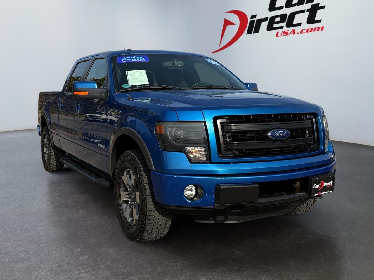 2014 Ford F-150 FX4, RUNNING BOARDS, TOW PACKAGE, SUNROOF, HEATED & COOLING SEATS, NAVIGATION, BACKUP CAMERA WITH PARKING SENSORS, REMOTE START, LOW MILES, RIDE THIS BRIGHT BLUE FORD OFF THE LOT! Virginia Beach VA