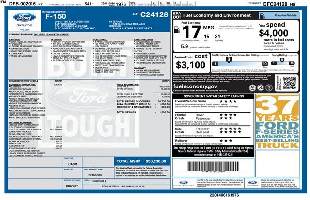 2014 Ford F-150 FX4 Raleigh NC