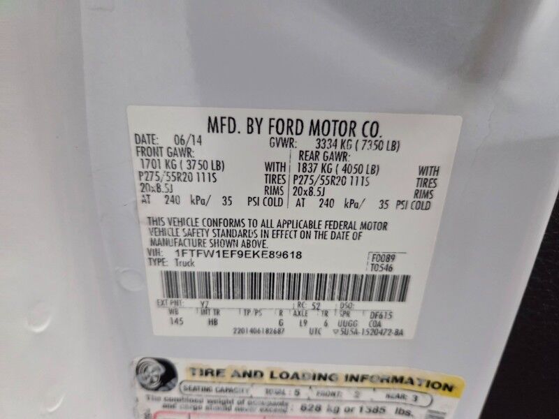 2014 Ford F-150 Lariat Leveling Kit 5.0L V8 GPS Camera Sunroof FREE WARRANTY Arlington TX