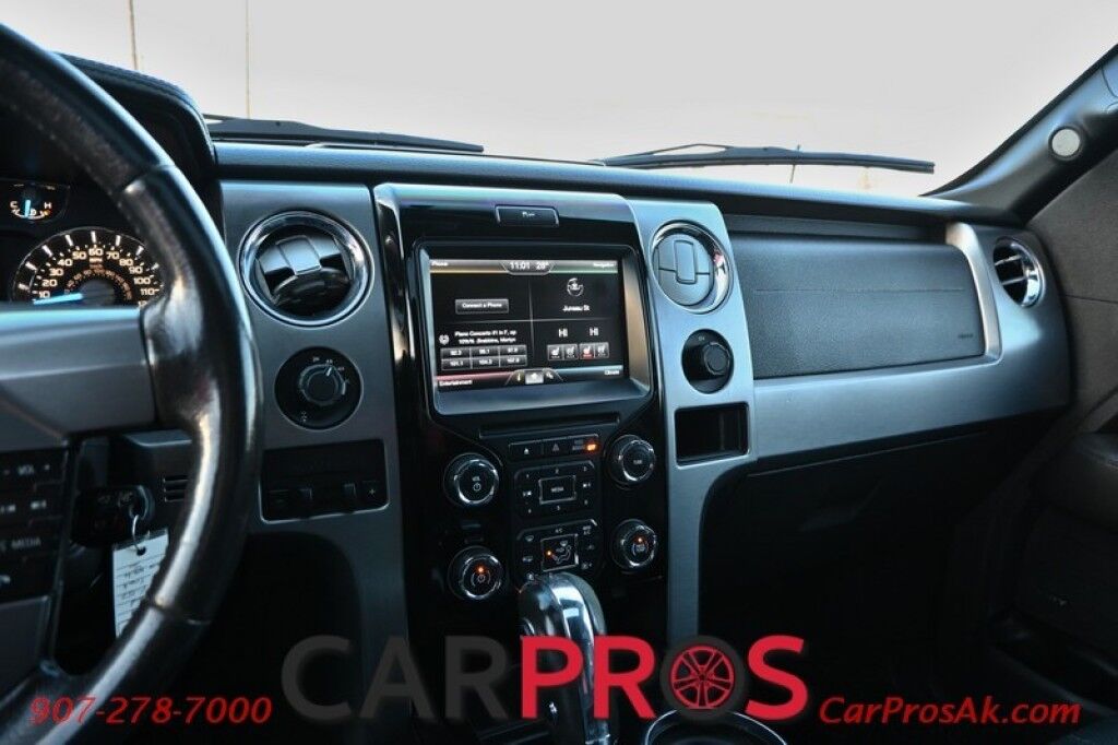 2014 Ford F-150 Platinum Limited - 6.2L V8 - All Wheel Drive - Power Heated/Cooled/Memory Leather Front Seats - NAV - Moonroof - Sony Sound System - Remote Start - Keyless Entry - Bedliner - Leer Tonneau Cover - Tow Pkg w/ Brake Controller Anchorage AK