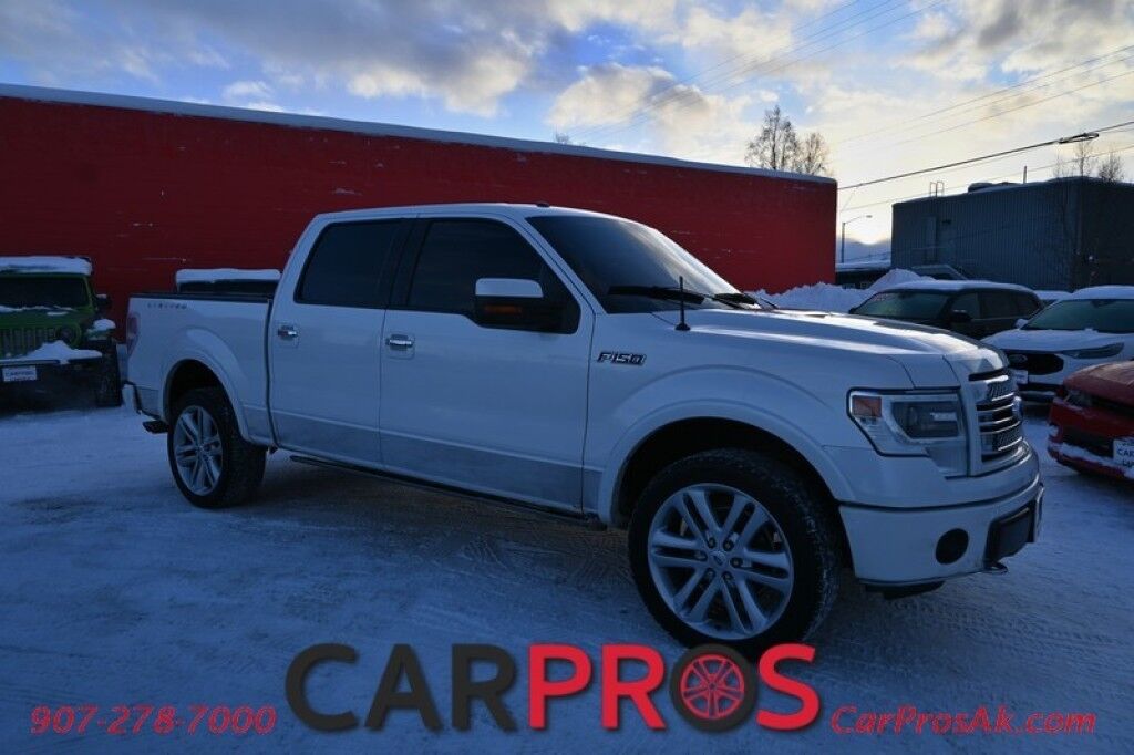 2014 Ford F-150 Platinum Limited - 6.2L V8 - All Wheel Drive - Power Heated/Cooled/Memory Leather Front Seats - NAV - Moonroof - Sony Sound System - Remote Start - Keyless Entry - Bedliner - Leer Tonneau Cover - Tow Pkg w/ Brake Controller Anchorage AK