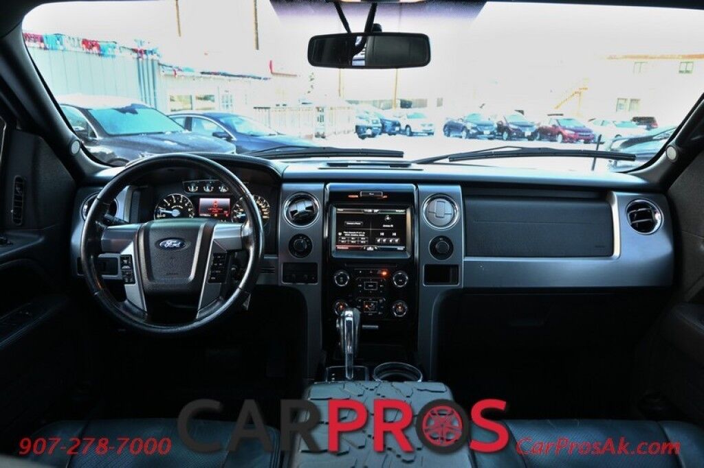 2014 Ford F-150 Platinum Limited - 6.2L V8 - All Wheel Drive - Power Heated/Cooled/Memory Leather Front Seats - NAV - Moonroof - Sony Sound System - Remote Start - Keyless Entry - Bedliner - Leer Tonneau Cover - Tow Pkg w/ Brake Controller Anchorage AK